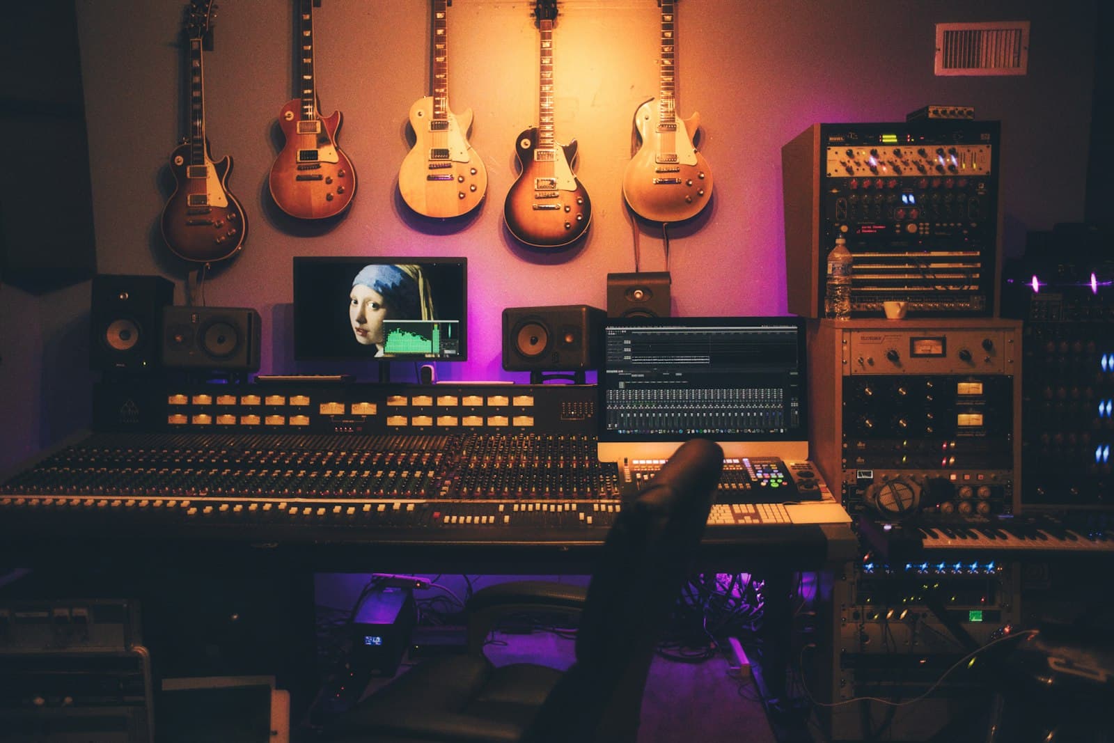 Sample: a production control room